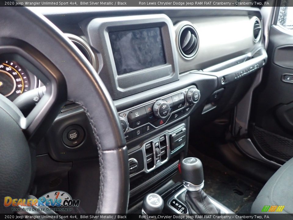 2020 Jeep Wrangler Unlimited Sport 4x4 Billet Silver Metallic / Black Photo #3