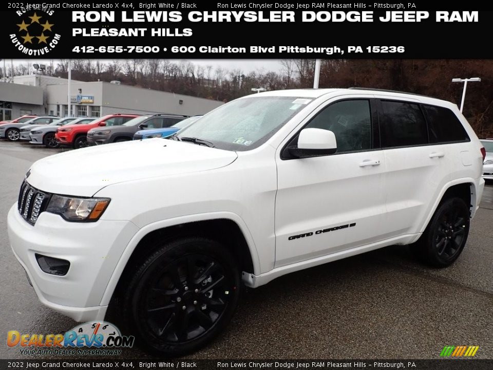 2022 Jeep Grand Cherokee Laredo X 4x4 Bright White / Black Photo #1