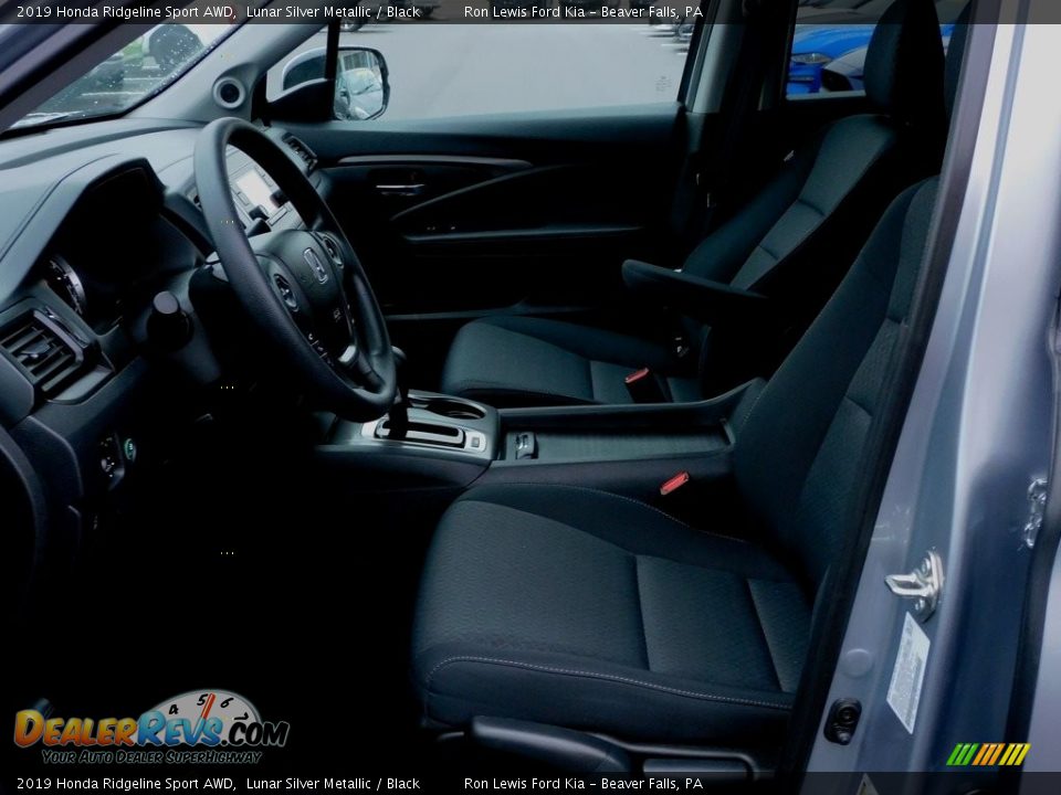 2019 Honda Ridgeline Sport AWD Lunar Silver Metallic / Black Photo #11