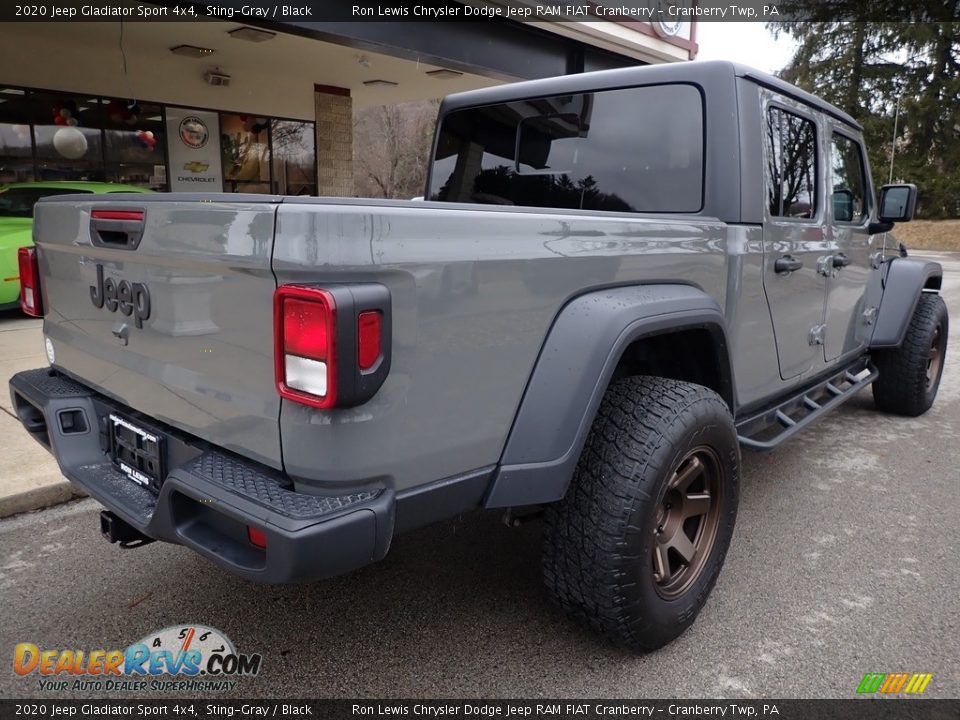 2020 Jeep Gladiator Sport 4x4 Sting-Gray / Black Photo #2