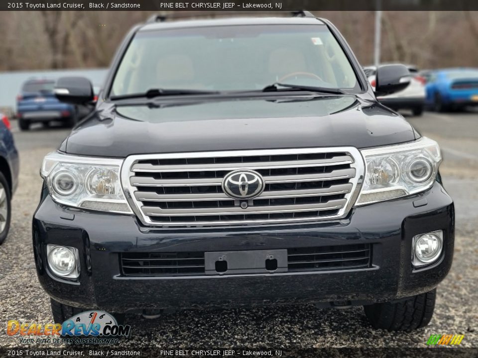 2015 Toyota Land Cruiser Black / Sandstone Photo #2