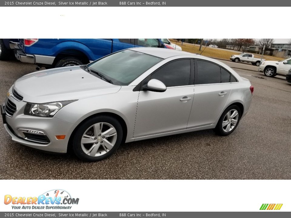 2015 Chevrolet Cruze Diesel Silver Ice Metallic / Jet Black Photo #1
