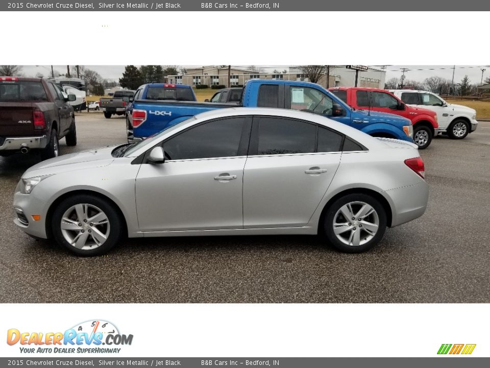 2015 Chevrolet Cruze Diesel Silver Ice Metallic / Jet Black Photo #2