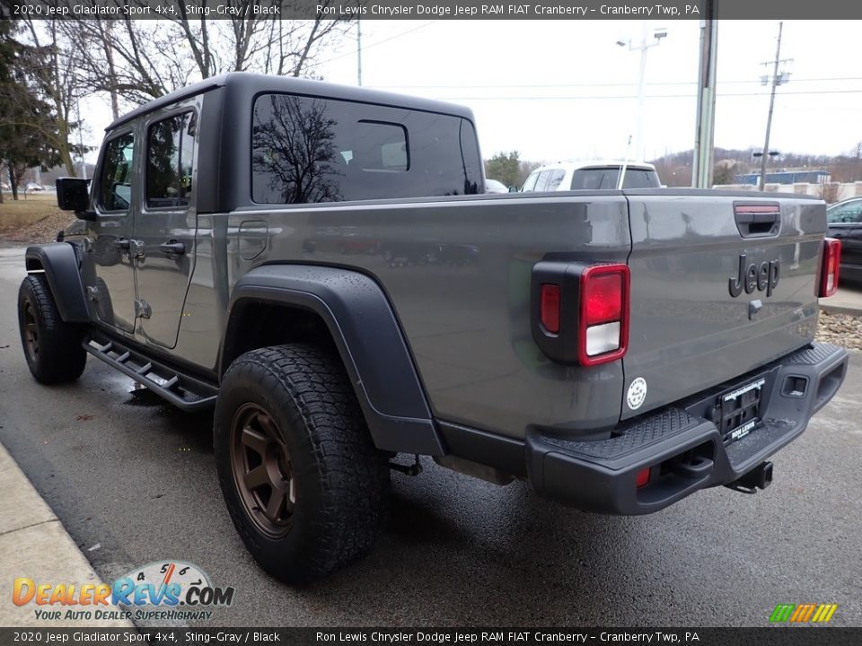 2020 Jeep Gladiator Sport 4x4 Sting-Gray / Black Photo #4