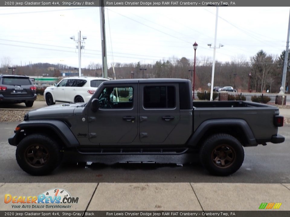 2020 Jeep Gladiator Sport 4x4 Sting-Gray / Black Photo #5