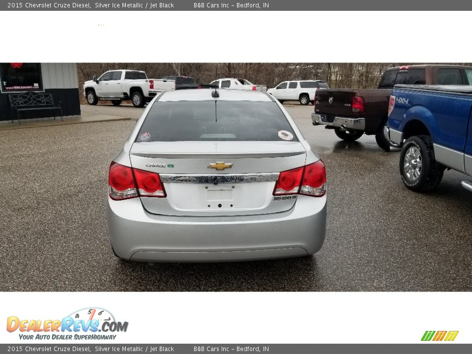 2015 Chevrolet Cruze Diesel Silver Ice Metallic / Jet Black Photo #4