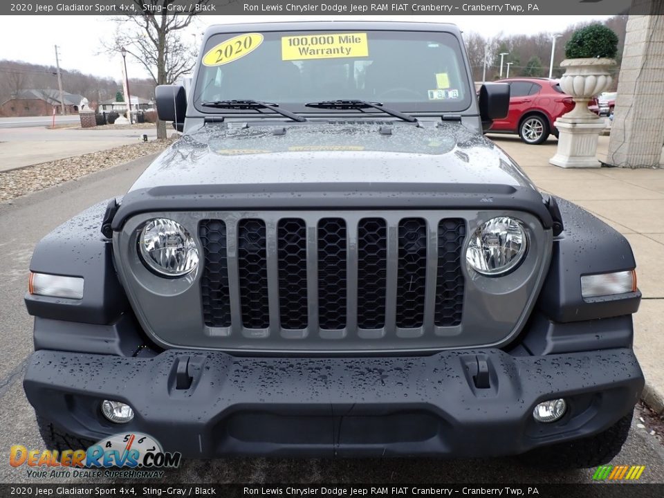 2020 Jeep Gladiator Sport 4x4 Sting-Gray / Black Photo #7