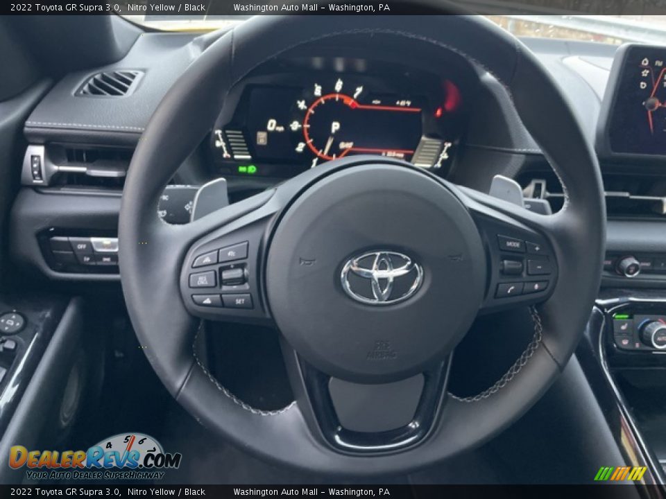 2022 Toyota GR Supra 3.0 Steering Wheel Photo #10