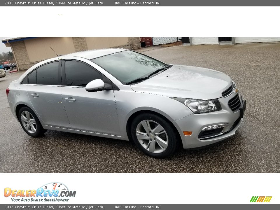 2015 Chevrolet Cruze Diesel Silver Ice Metallic / Jet Black Photo #6