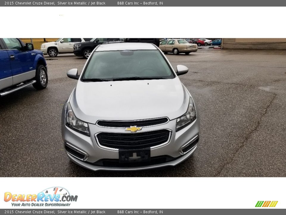 2015 Chevrolet Cruze Diesel Silver Ice Metallic / Jet Black Photo #7