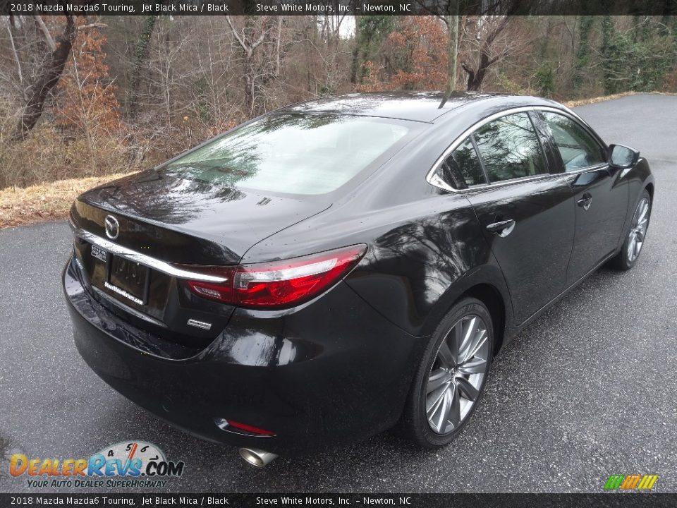 2018 Mazda Mazda6 Touring Jet Black Mica / Black Photo #6