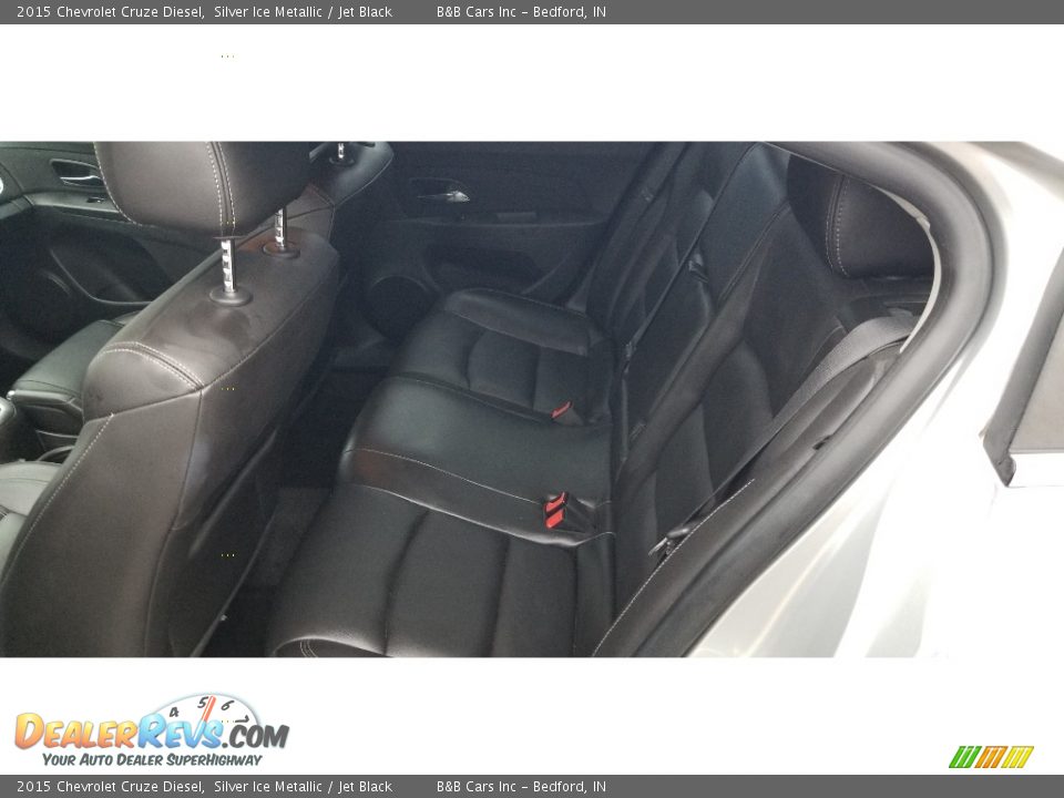 2015 Chevrolet Cruze Diesel Silver Ice Metallic / Jet Black Photo #10