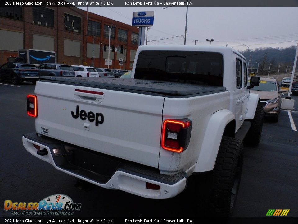 2021 Jeep Gladiator High Altitude 4x4 Bright White / Black Photo #2