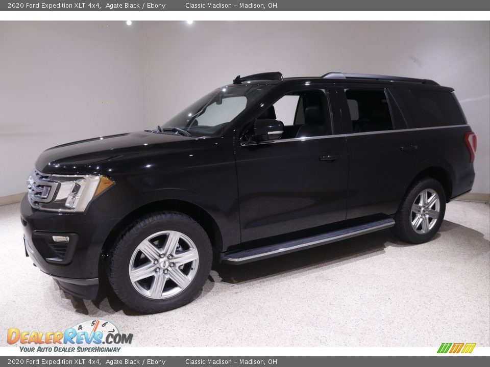 2020 Ford Expedition XLT 4x4 Agate Black / Ebony Photo #3