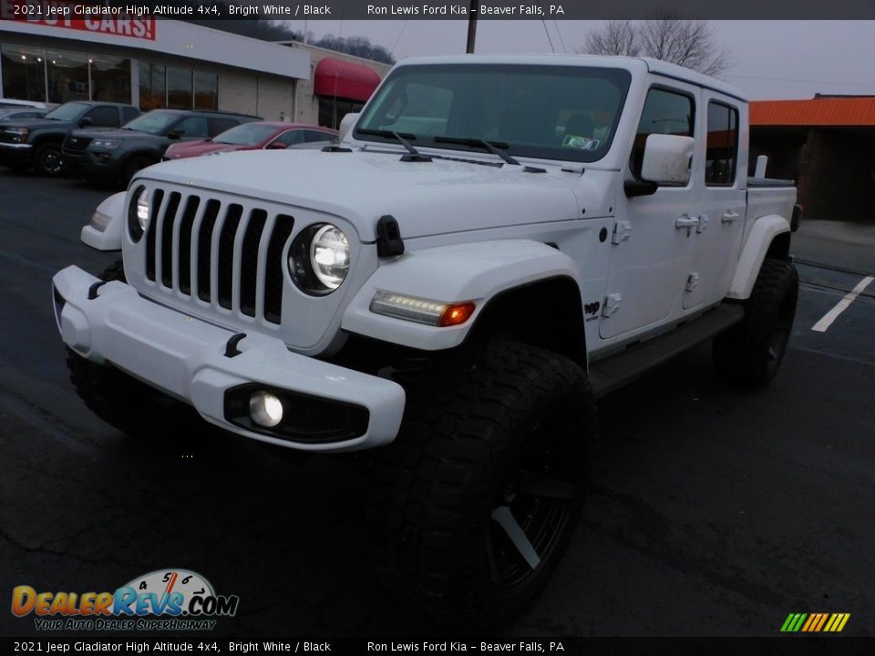 2021 Jeep Gladiator High Altitude 4x4 Bright White / Black Photo #7