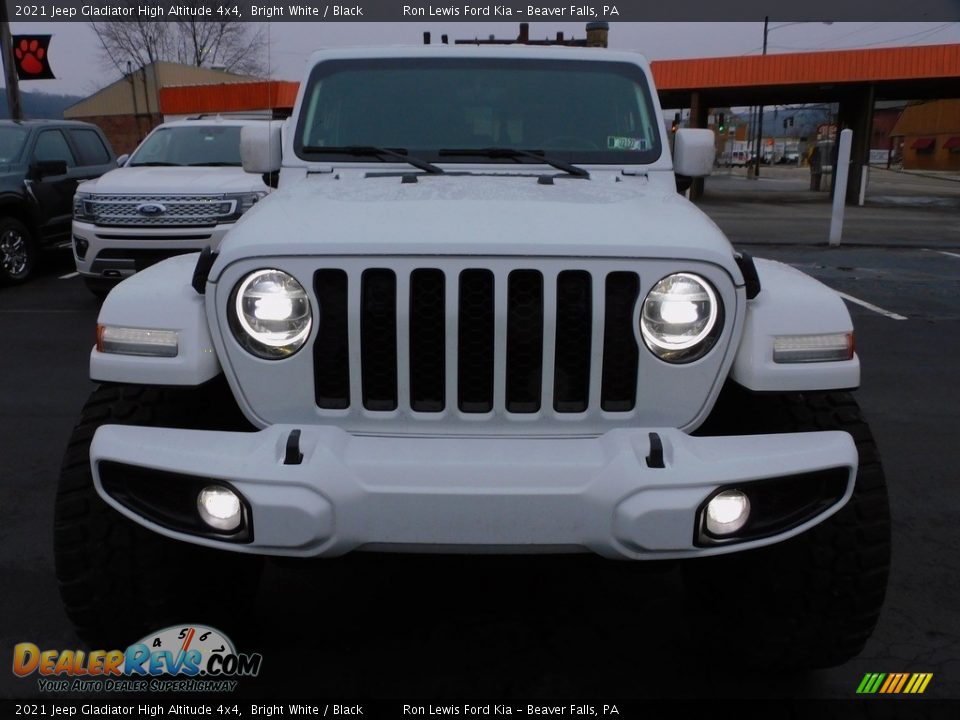 2021 Jeep Gladiator High Altitude 4x4 Bright White / Black Photo #8