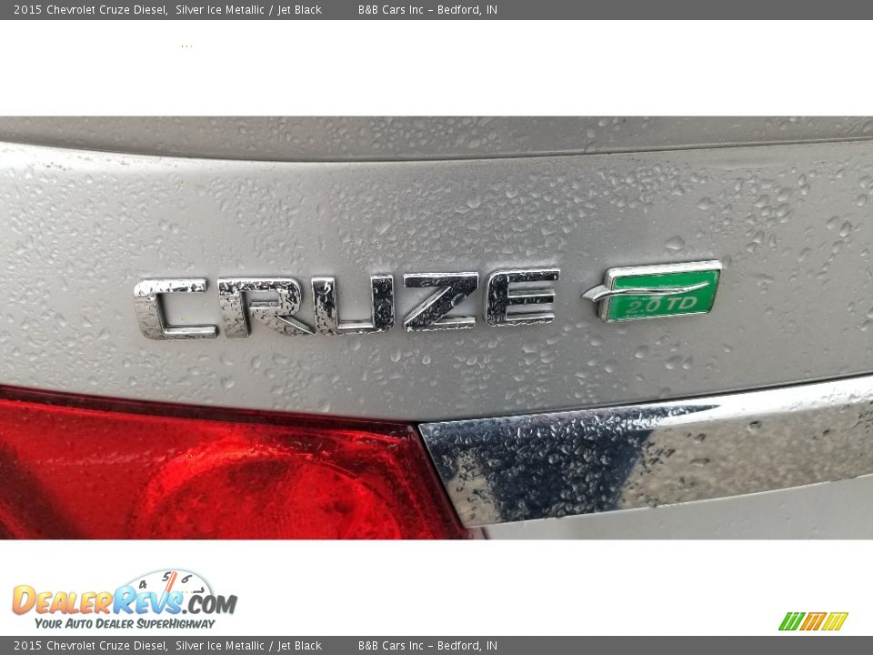 2015 Chevrolet Cruze Diesel Silver Ice Metallic / Jet Black Photo #18