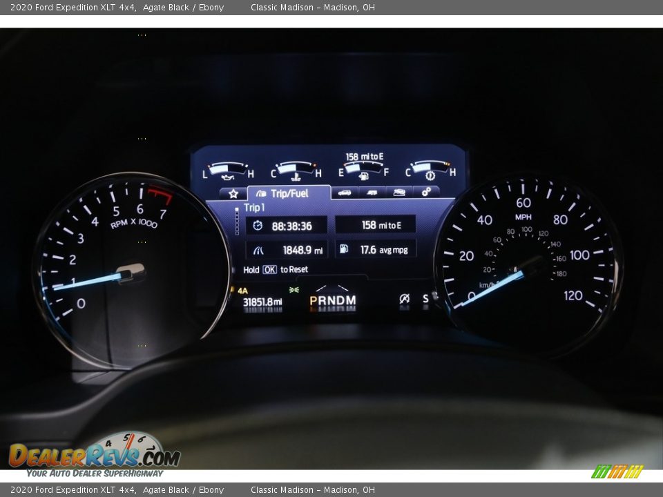 2020 Ford Expedition XLT 4x4 Agate Black / Ebony Photo #9