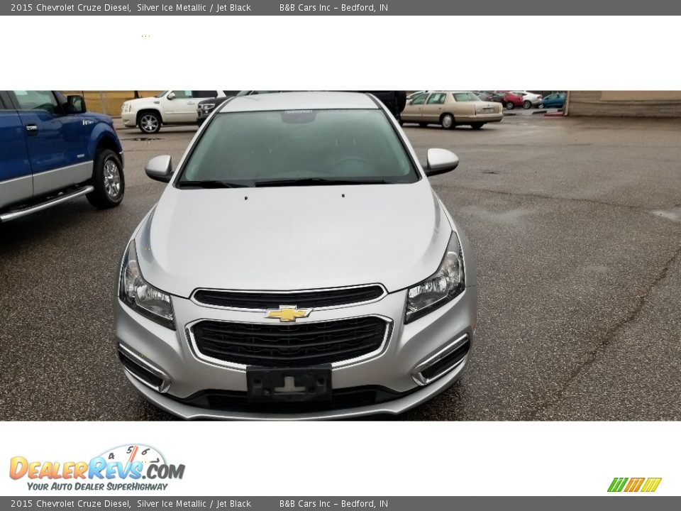 2015 Chevrolet Cruze Diesel Silver Ice Metallic / Jet Black Photo #20