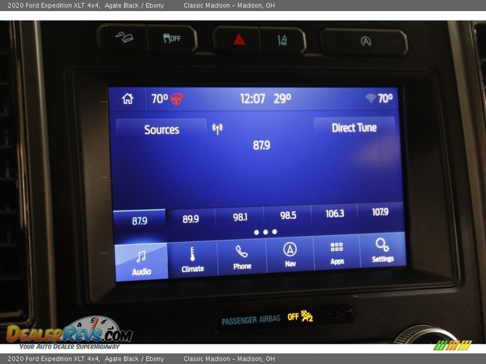 2020 Ford Expedition XLT 4x4 Agate Black / Ebony Photo #11