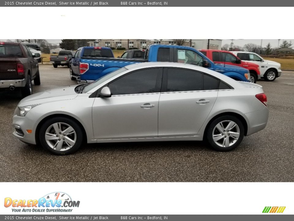 2015 Chevrolet Cruze Diesel Silver Ice Metallic / Jet Black Photo #22