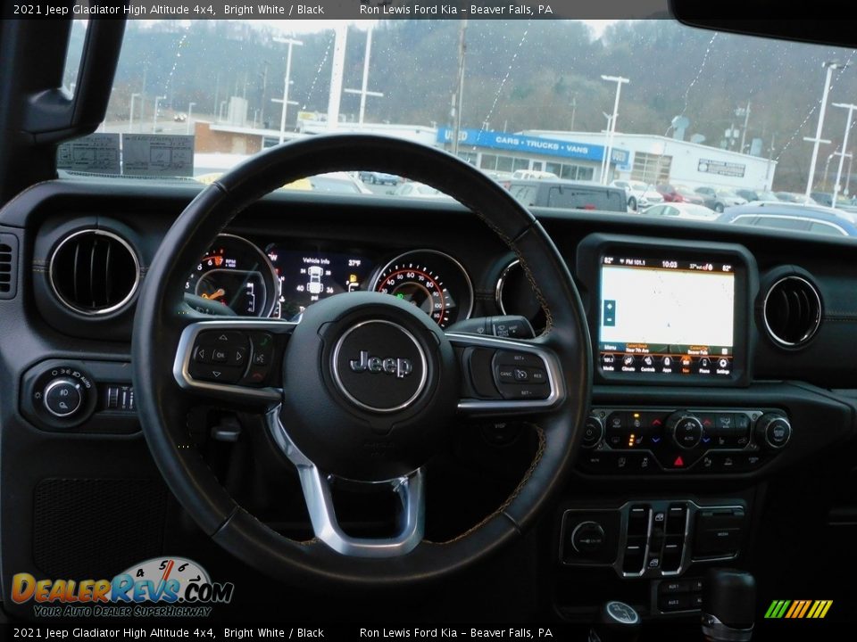 2021 Jeep Gladiator High Altitude 4x4 Bright White / Black Photo #13