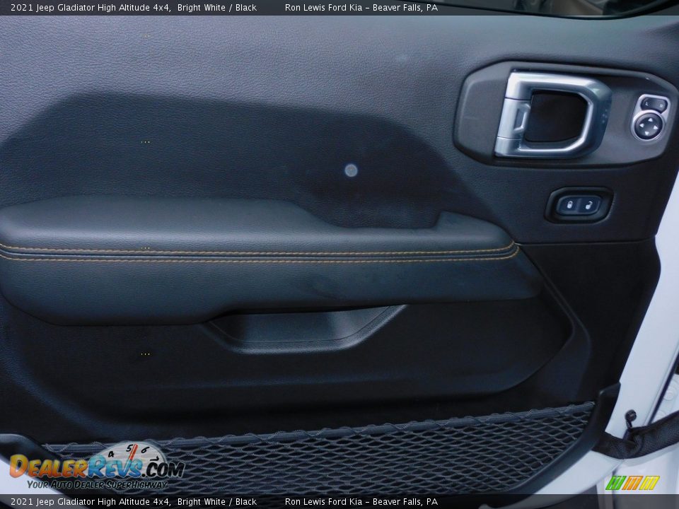 2021 Jeep Gladiator High Altitude 4x4 Bright White / Black Photo #14