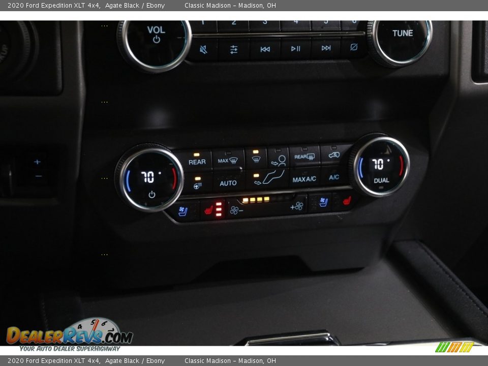 2020 Ford Expedition XLT 4x4 Agate Black / Ebony Photo #16