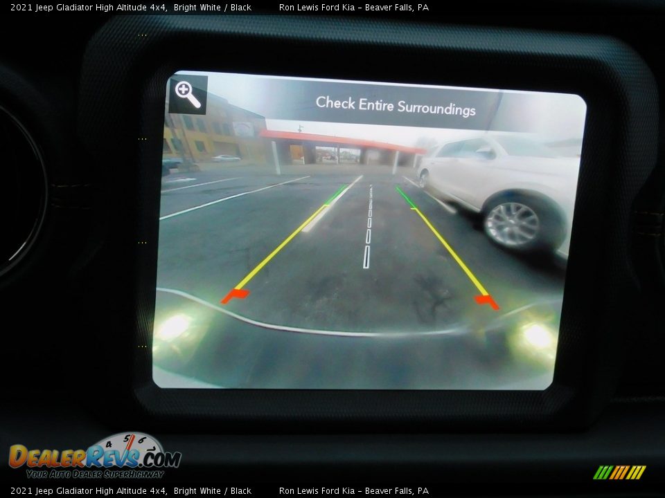 2021 Jeep Gladiator High Altitude 4x4 Bright White / Black Photo #17