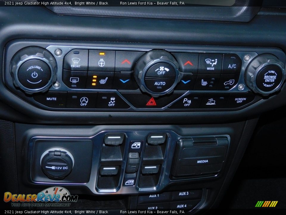 2021 Jeep Gladiator High Altitude 4x4 Bright White / Black Photo #18