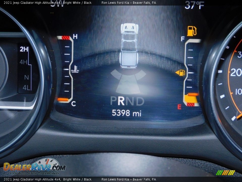 2021 Jeep Gladiator High Altitude 4x4 Bright White / Black Photo #21