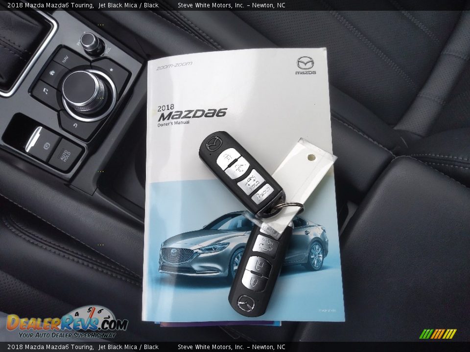 2018 Mazda Mazda6 Touring Jet Black Mica / Black Photo #30