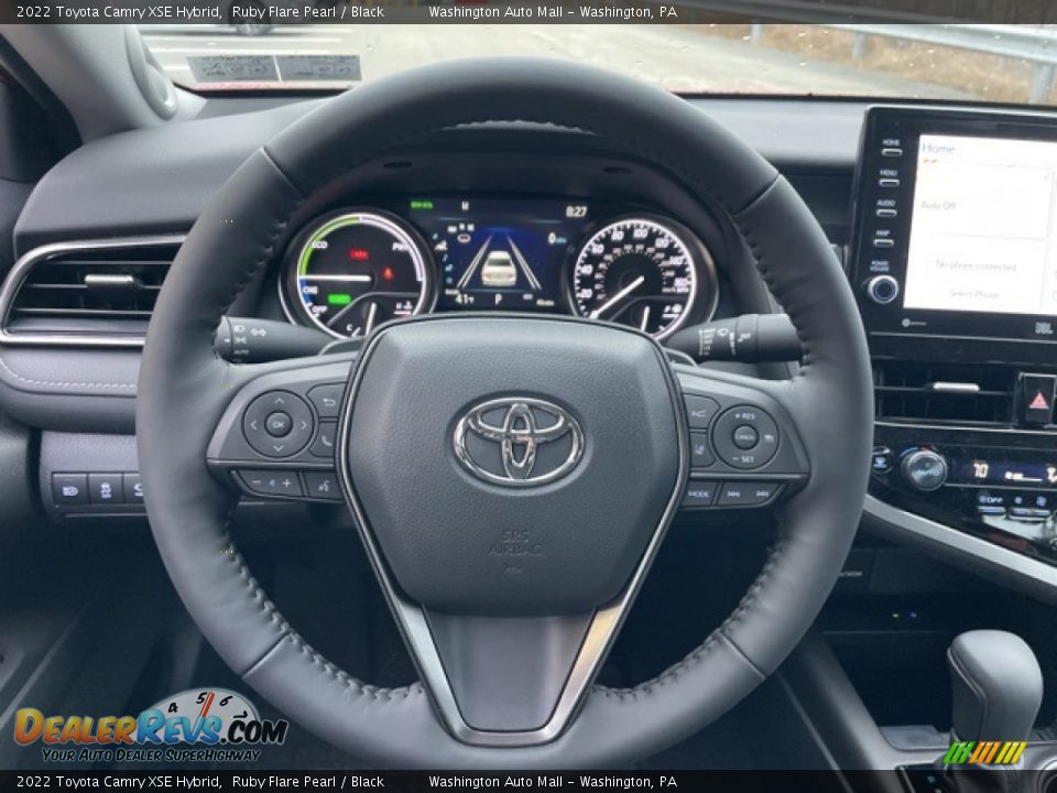 2022 Toyota Camry XSE Hybrid Steering Wheel Photo #10