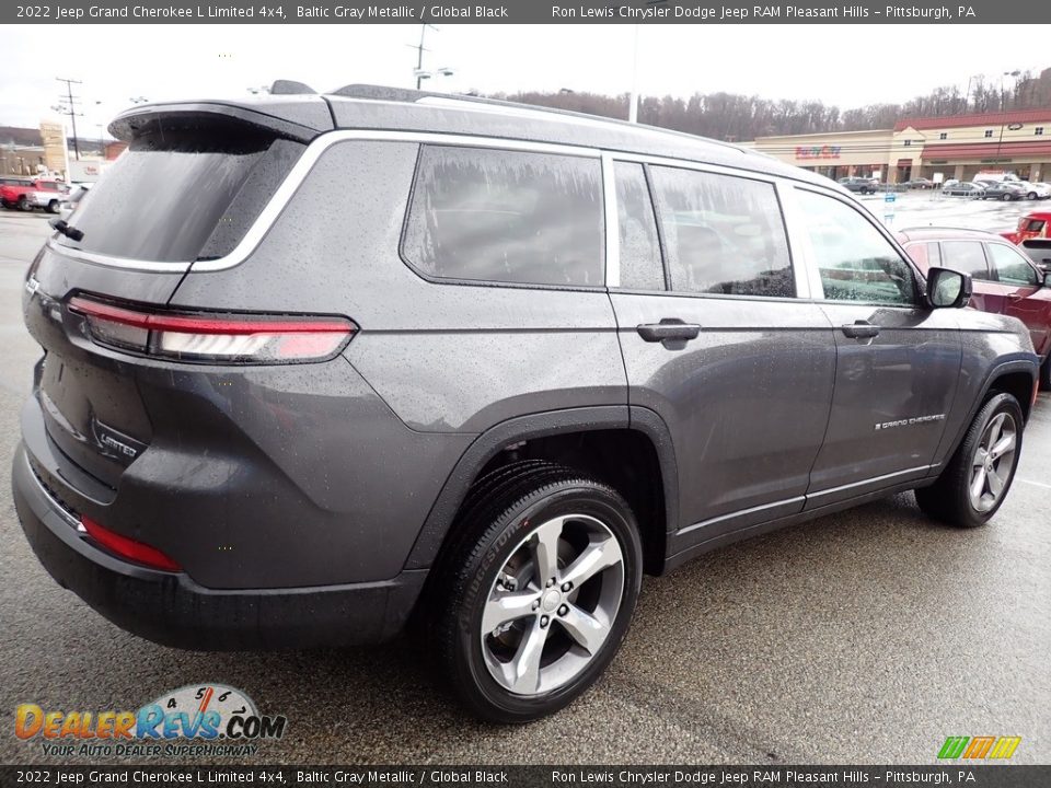 2022 Jeep Grand Cherokee L Limited 4x4 Baltic Gray Metallic / Global Black Photo #6