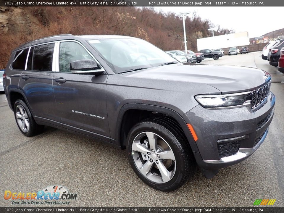 2022 Jeep Grand Cherokee L Limited 4x4 Baltic Gray Metallic / Global Black Photo #8