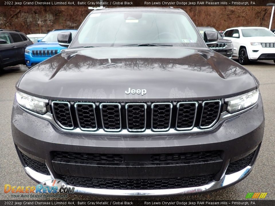2022 Jeep Grand Cherokee L Limited 4x4 Baltic Gray Metallic / Global Black Photo #9