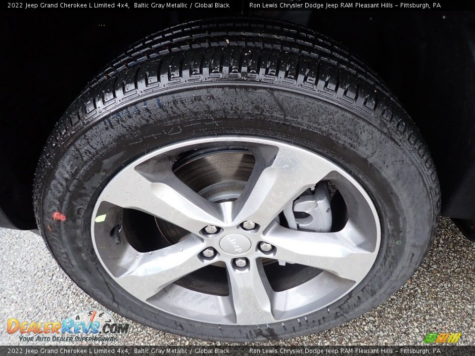 2022 Jeep Grand Cherokee L Limited 4x4 Baltic Gray Metallic / Global Black Photo #10
