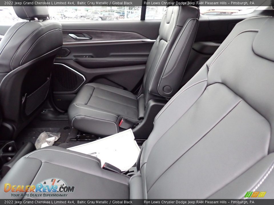 2022 Jeep Grand Cherokee L Limited 4x4 Baltic Gray Metallic / Global Black Photo #12