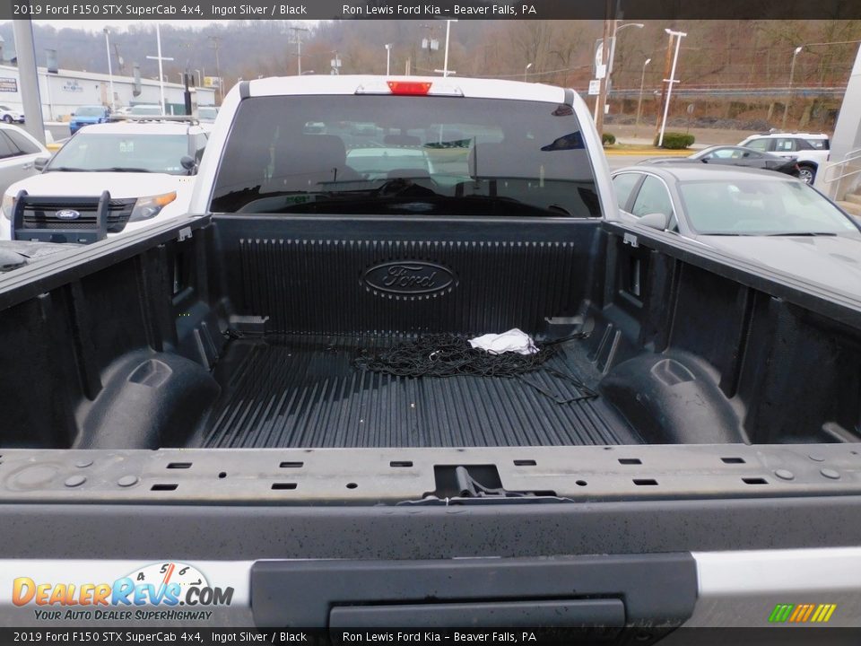 2019 Ford F150 STX SuperCab 4x4 Ingot Silver / Black Photo #4