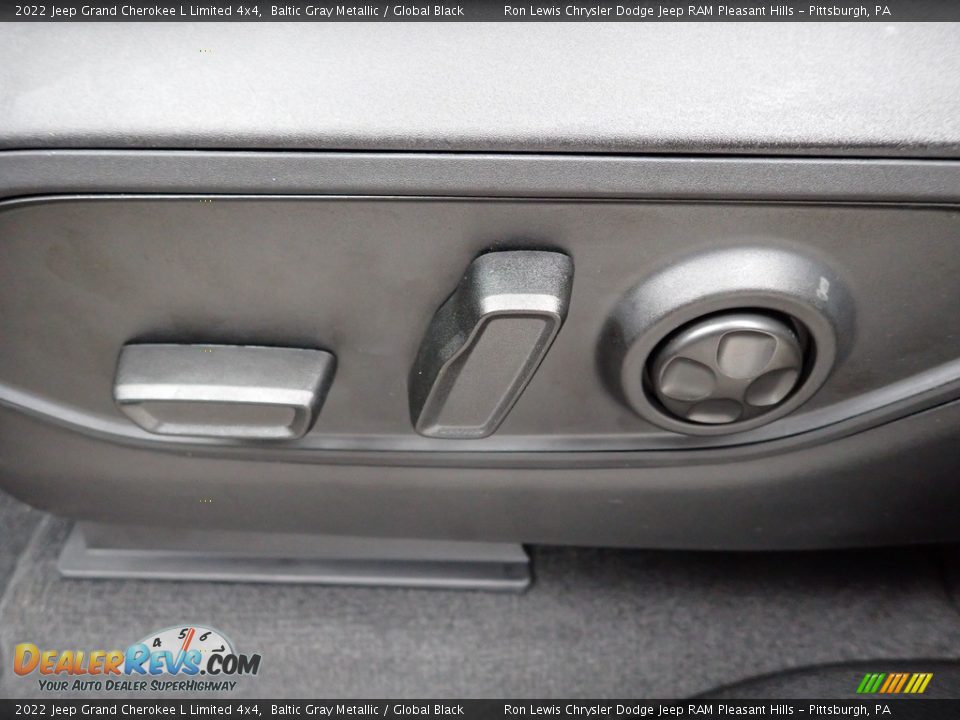 2022 Jeep Grand Cherokee L Limited 4x4 Baltic Gray Metallic / Global Black Photo #16