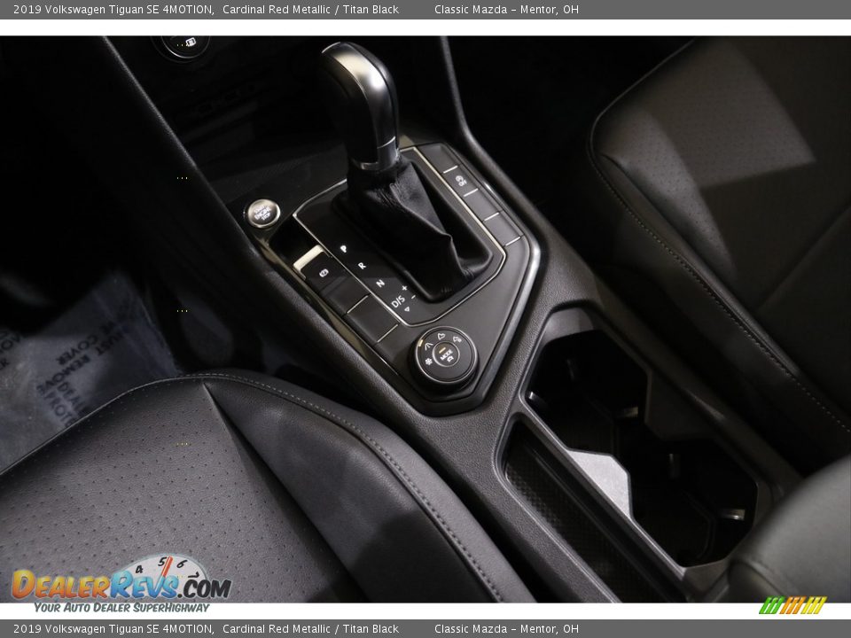 2019 Volkswagen Tiguan SE 4MOTION Cardinal Red Metallic / Titan Black Photo #14