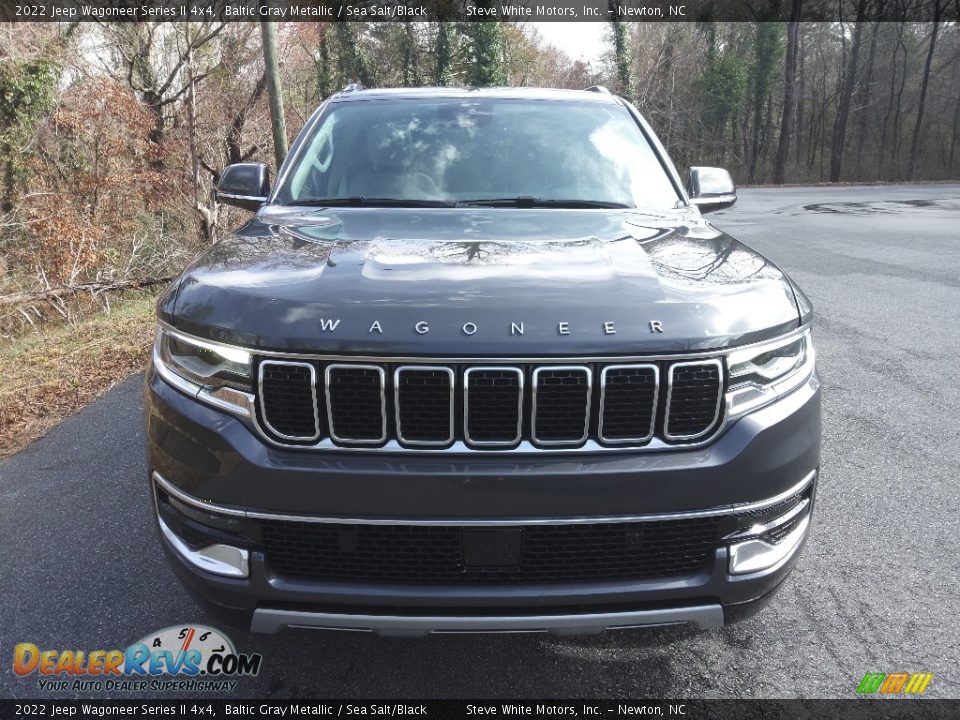 2022 Jeep Wagoneer Series II 4x4 Baltic Gray Metallic / Sea Salt/Black Photo #3