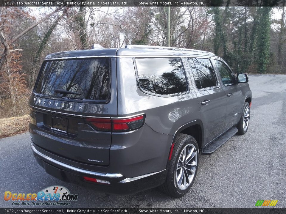 2022 Jeep Wagoneer Series II 4x4 Baltic Gray Metallic / Sea Salt/Black Photo #6