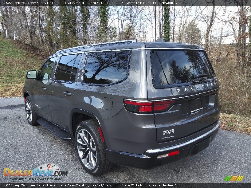 2022 Jeep Wagoneer Series II 4x4 Baltic Gray Metallic / Sea Salt/Black Photo #8