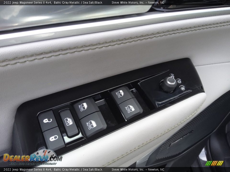2022 Jeep Wagoneer Series II 4x4 Baltic Gray Metallic / Sea Salt/Black Photo #12
