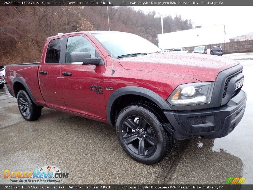Front 3/4 View of 2022 Ram 1500 Classic Quad Cab 4x4 Photo #7
