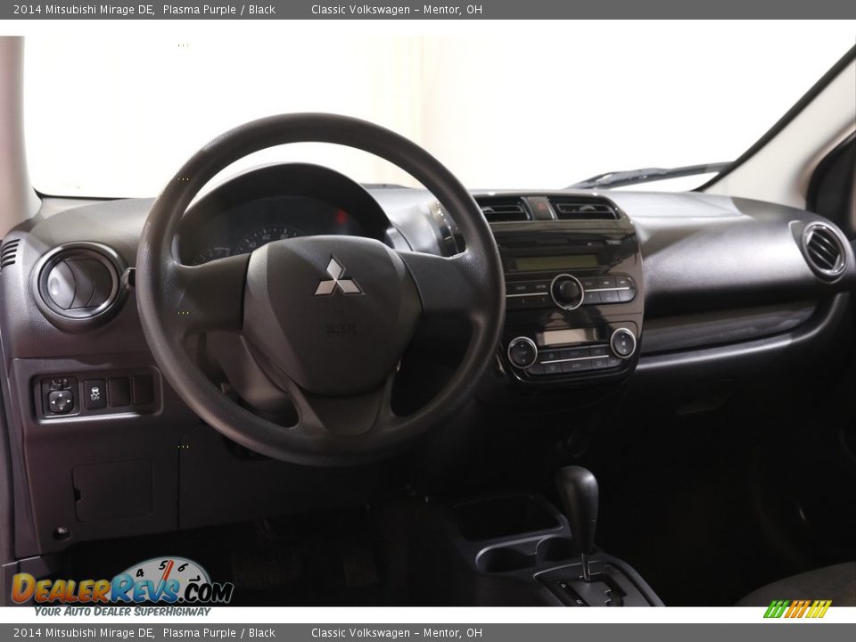 Dashboard of 2014 Mitsubishi Mirage DE Photo #6