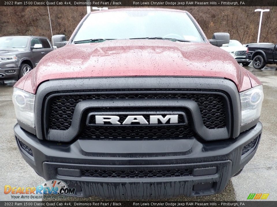 2022 Ram 1500 Classic Quad Cab 4x4 Delmonico Red Pearl / Black Photo #8