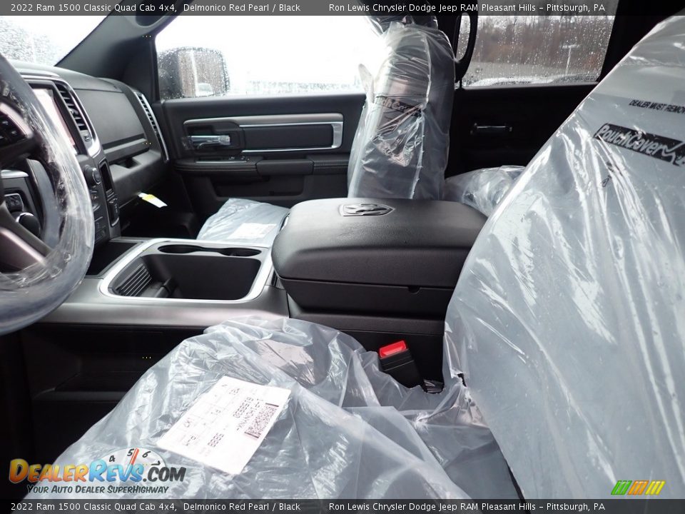 2022 Ram 1500 Classic Quad Cab 4x4 Delmonico Red Pearl / Black Photo #10