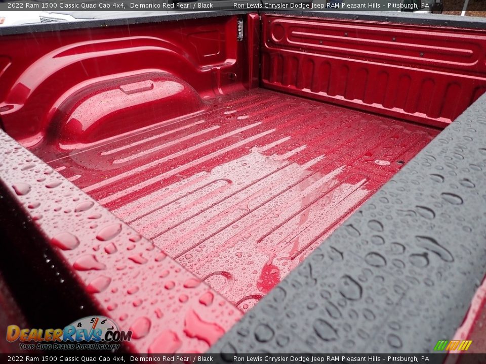 2022 Ram 1500 Classic Quad Cab 4x4 Delmonico Red Pearl / Black Photo #13